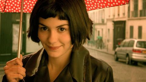 Audrey Tautou dans Le fabuleux destin d'Amélie Poulain de Jean-Pierre Jeunet sorti en 2001
