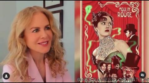 Nicole Kidman célèbre les 20 ans de Moulin Rouge en vidéo