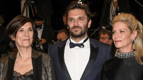 Cannes 2021 : Catherine Corsini, Pio Marmaï et Marina Foïs sur le tapis rouge de La Fracture