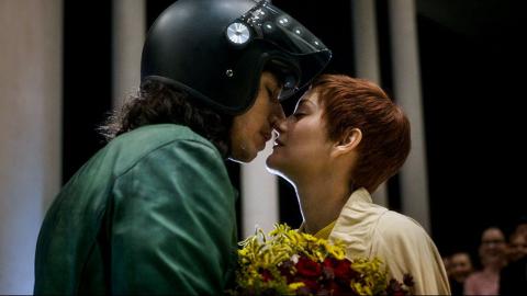 Marion Cotillard et Adam Driver dans Annette 