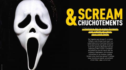 Première n°525 : Oral story : La saga Scream