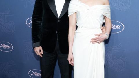 Cannes 2022 : Edgar Ramirez et Noomi Rapace arrive au dîner d'ouverture