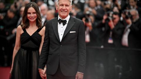 Harrison Ford, star du jour à Cannes pour soutenir Indiana Jones 5 [photos]