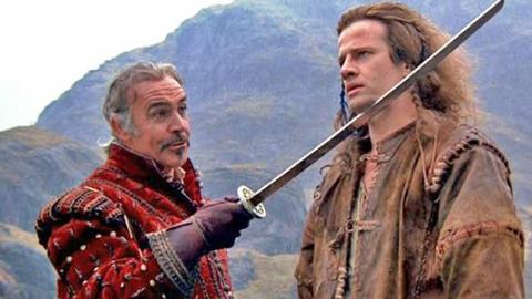 Sean Connery dans Highlander (1986) 