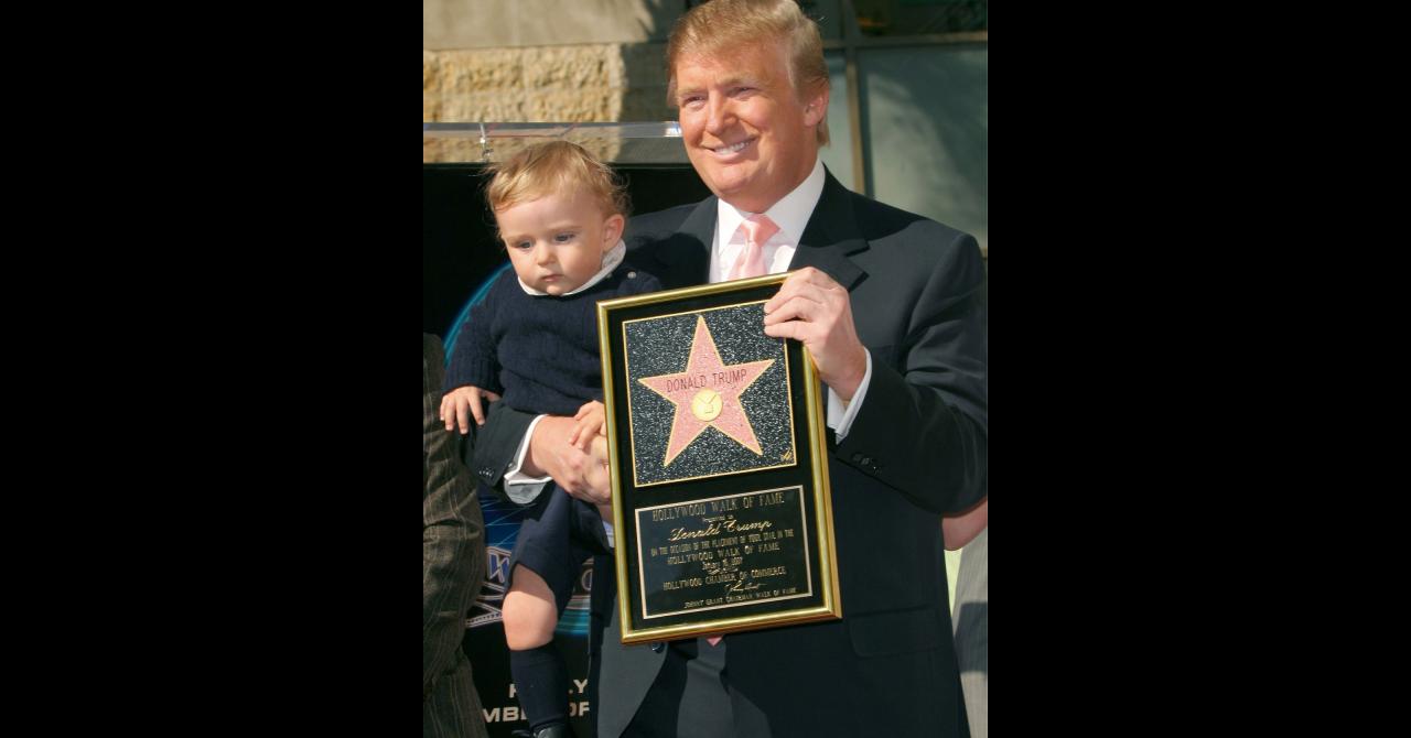 L'étoile de Donald Trump sur le Hollywood Boulevard