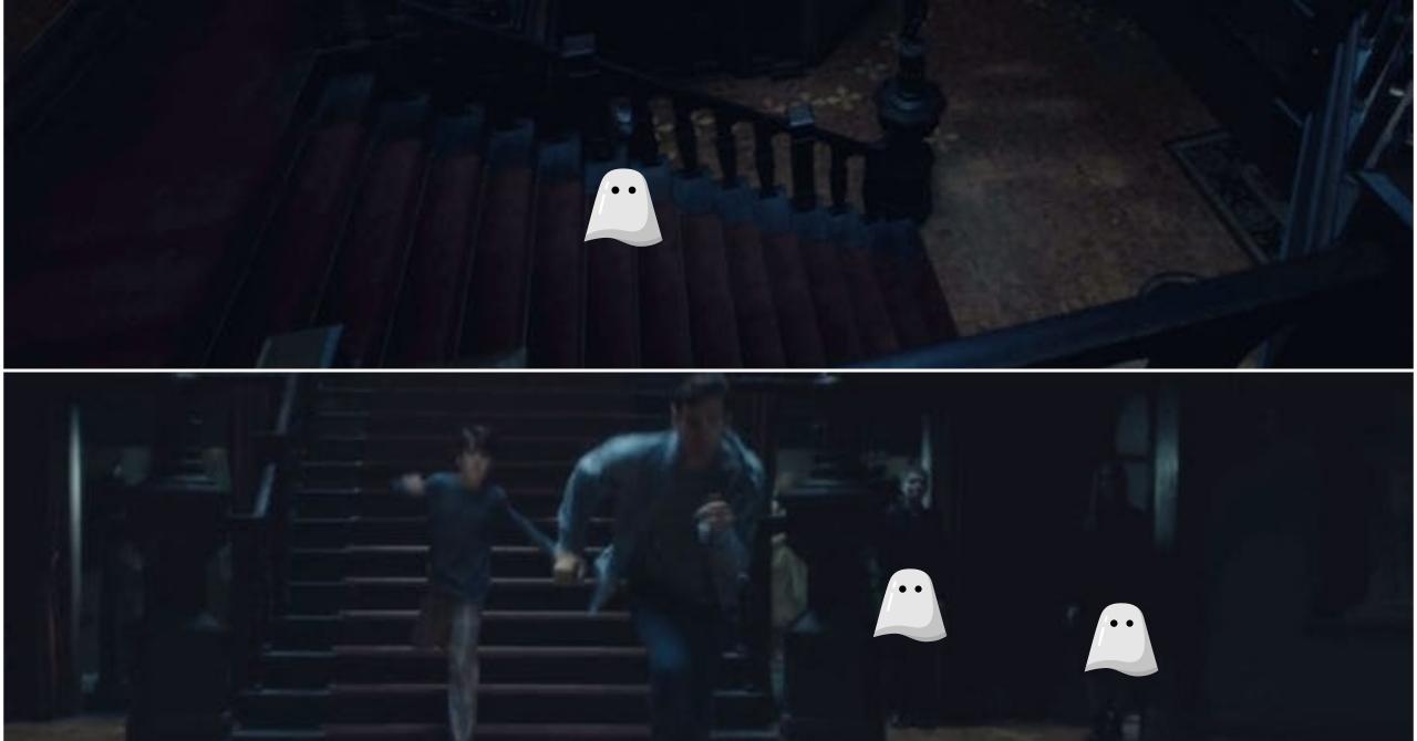 The Haunting of Hill House : Les fantômes derrière l’escalier (1)