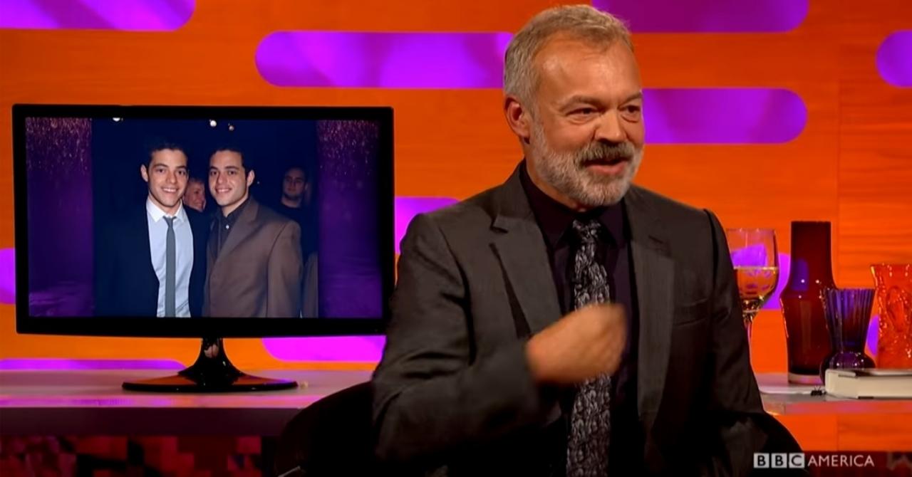 En octobre 2018, il a de nouveau raconté cette anecdote croustillante à Graham Norton