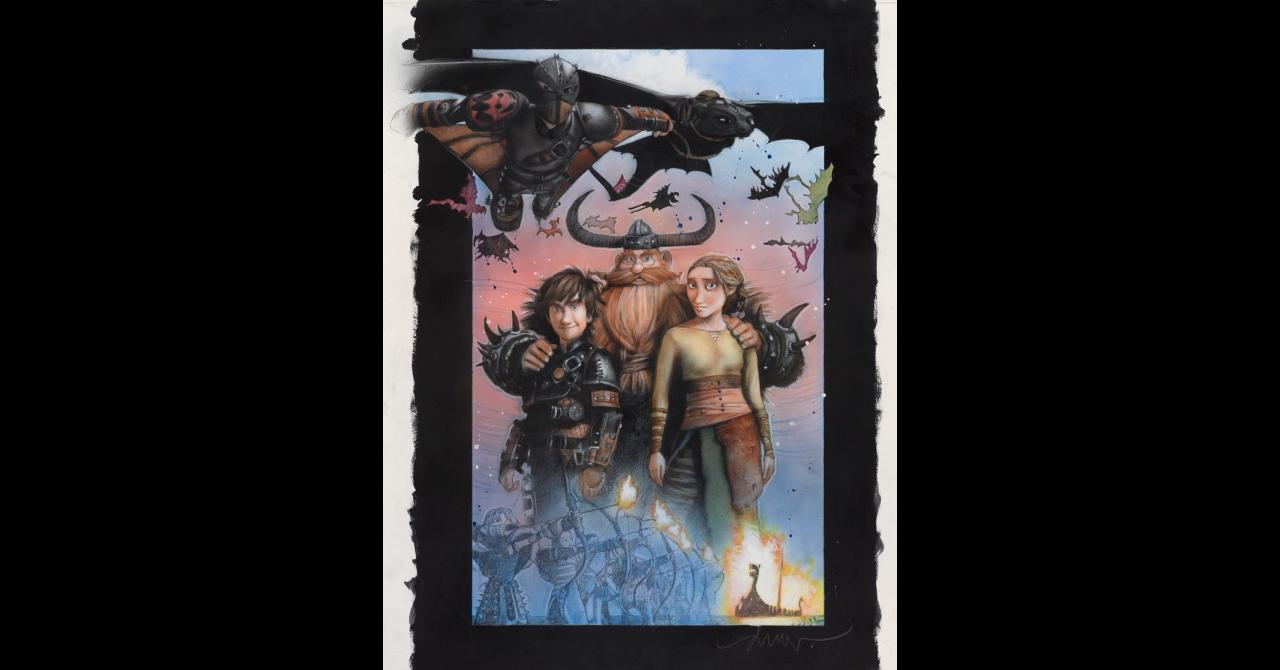 Poster collector de Dragons 2