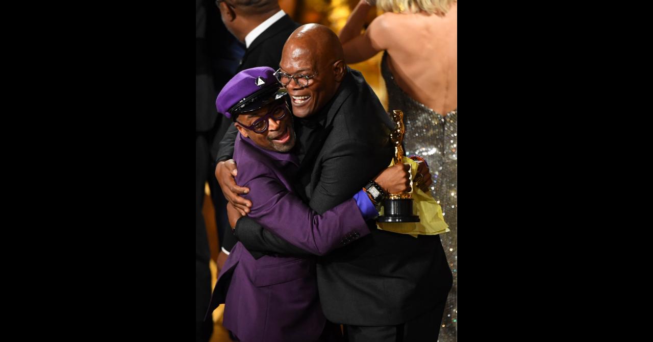 Oscars 2019 : Samuel L. Jackson félicite Spike Lee pour son Oscar