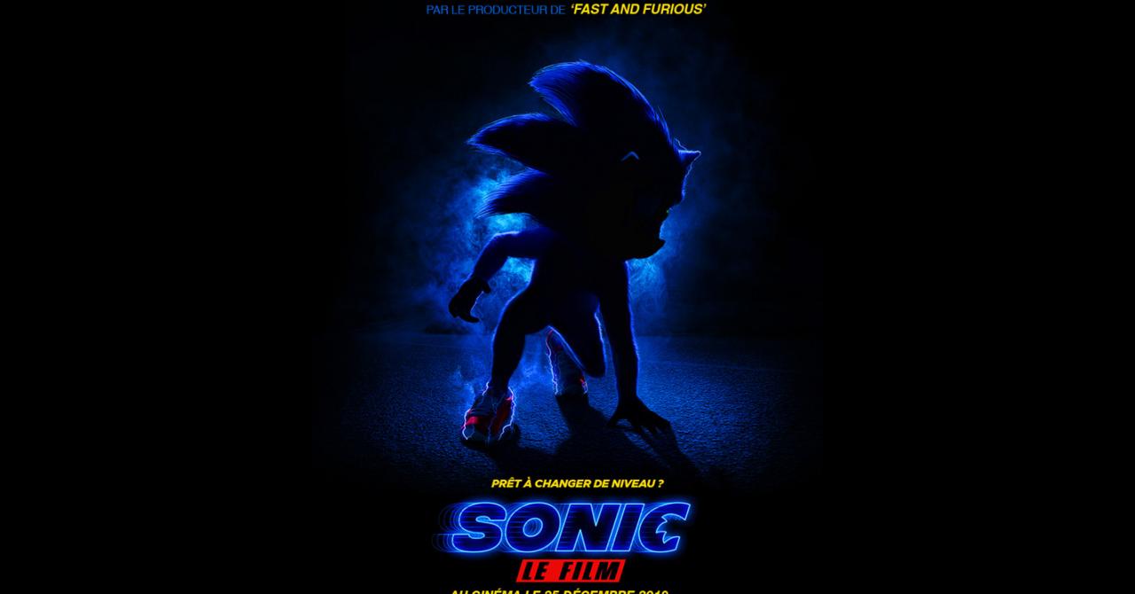 Affiche Sonic le film