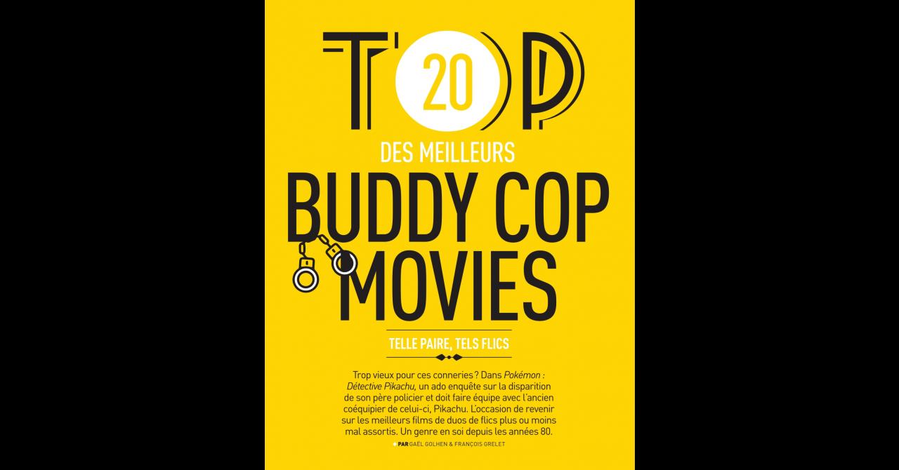Première n°496 : Top 20 des meilleurs buddy cop movies