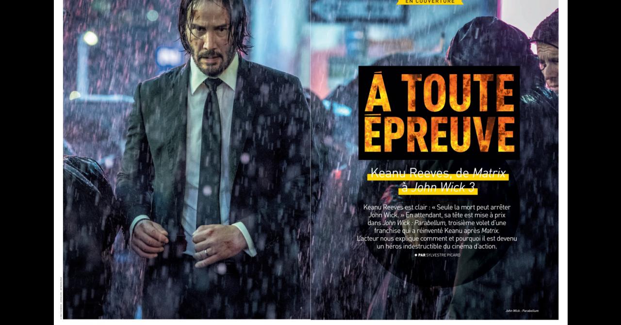 Première n°496 : Keanu Reeves revient dans John Wick 3