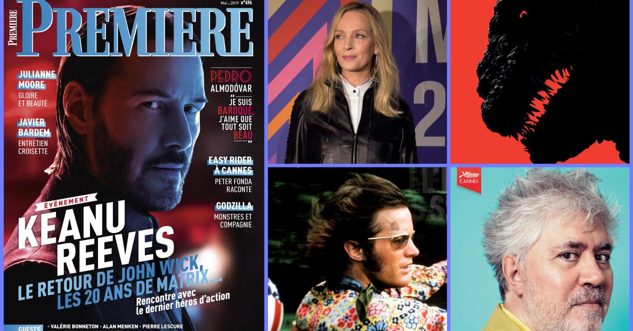 Sommaire de Première n°496 : Keanu Reeves, Julianne Moore, Pedro Almodovar, Javier Bardem, Peter Fonda...