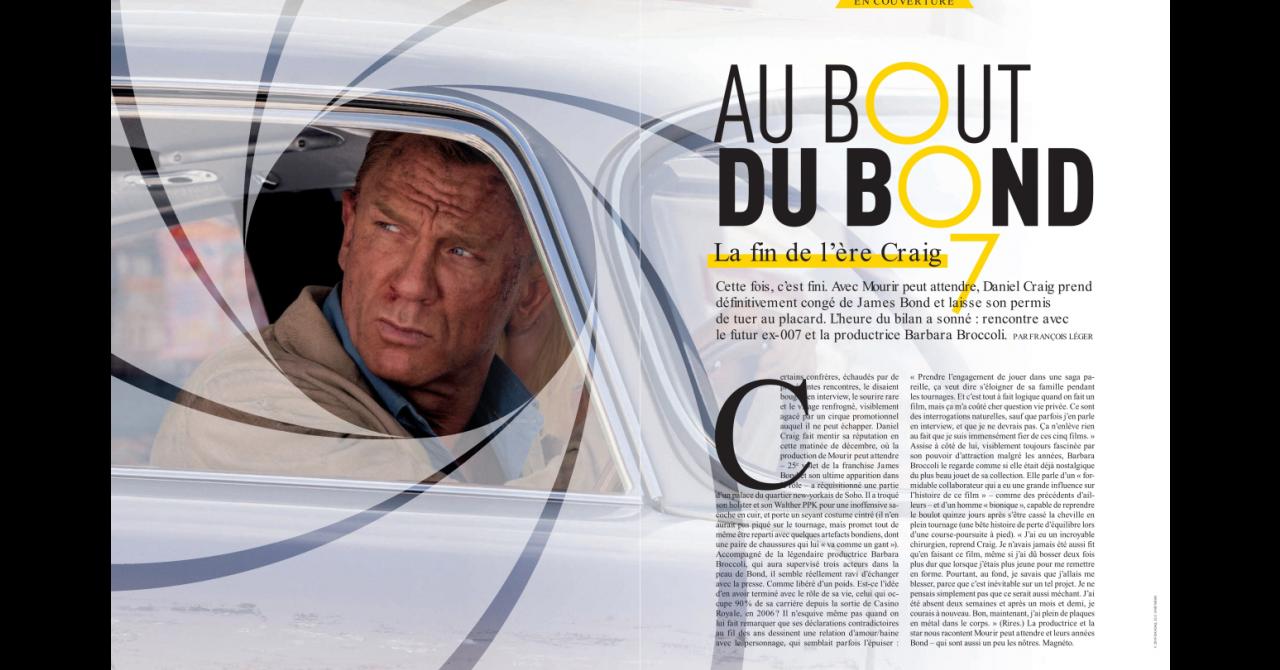 Première n°504 : En couverture : Daniel Craig