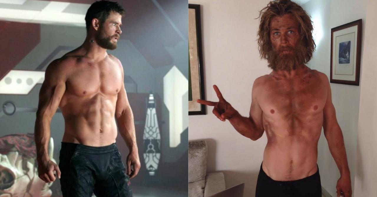 Chris Hemsworth dans Thor 3 et Au Coeur de l'Océan