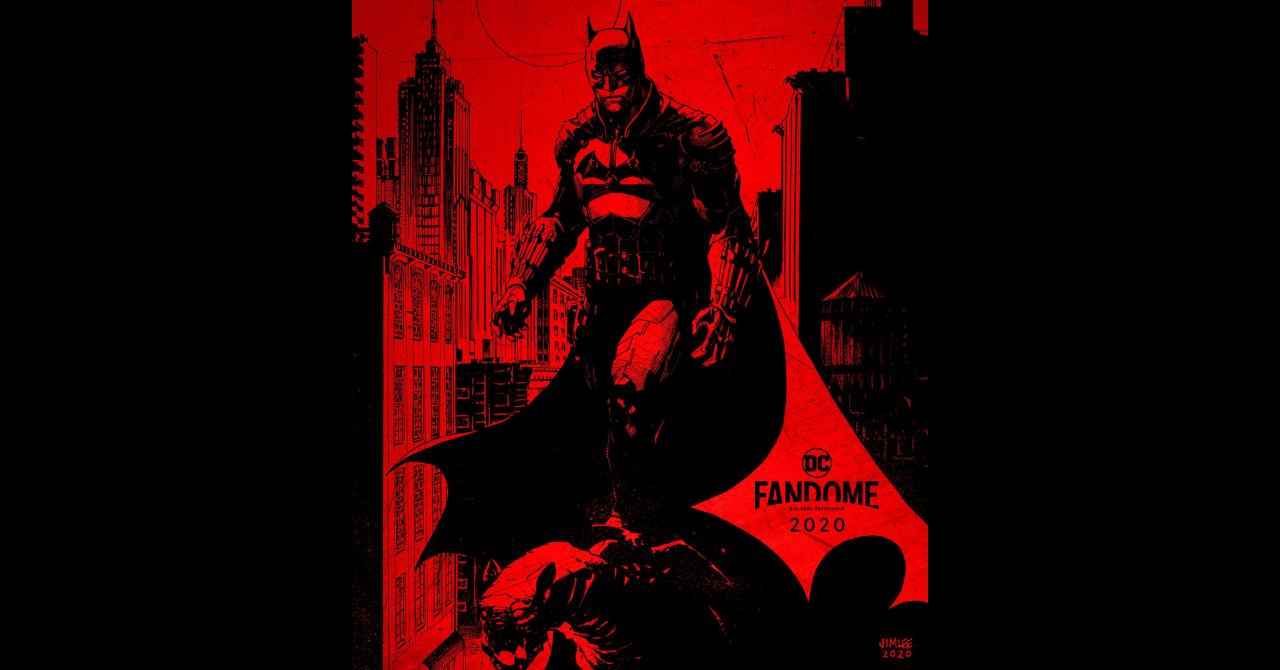 The Batman : l'affiche du DC FanDome par Jim Lee