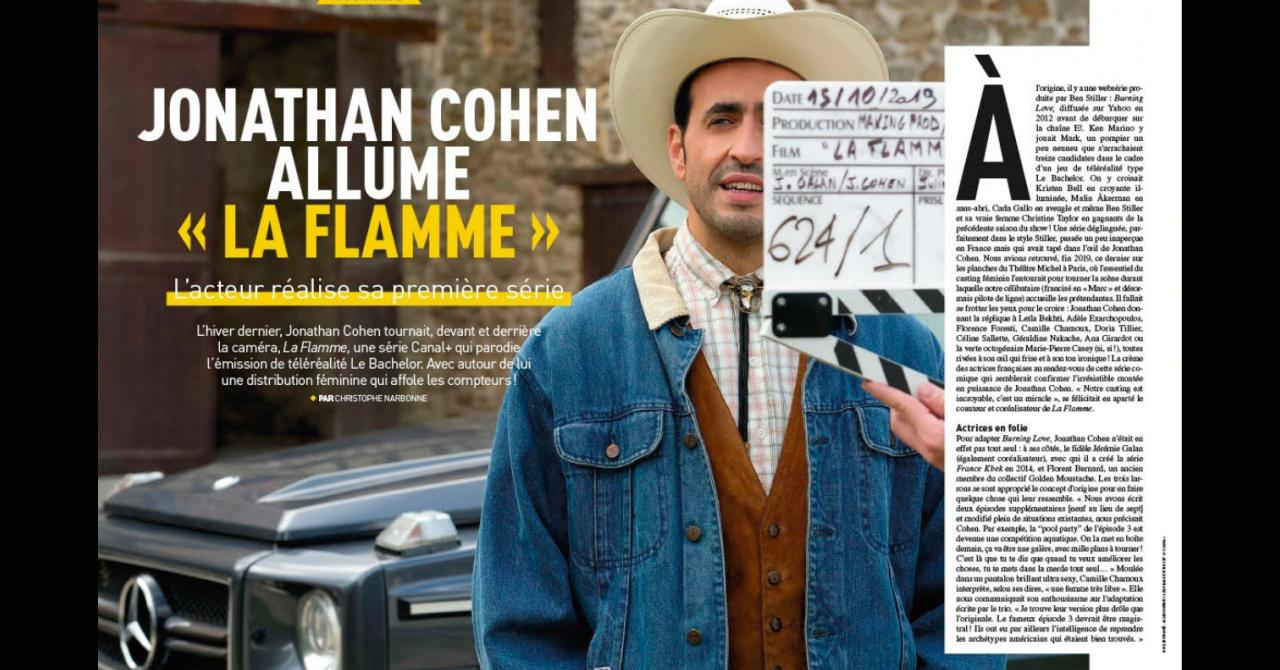 Première n°510 : Sur le tournage de La Flamme, de Jonathan Cohen, Jérémie Galan et Florent Bernard