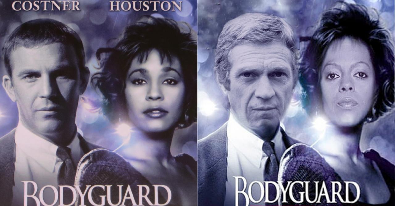 Et si... Steve McQueen et Diana Ross avaient joué dans Bodyguard ?