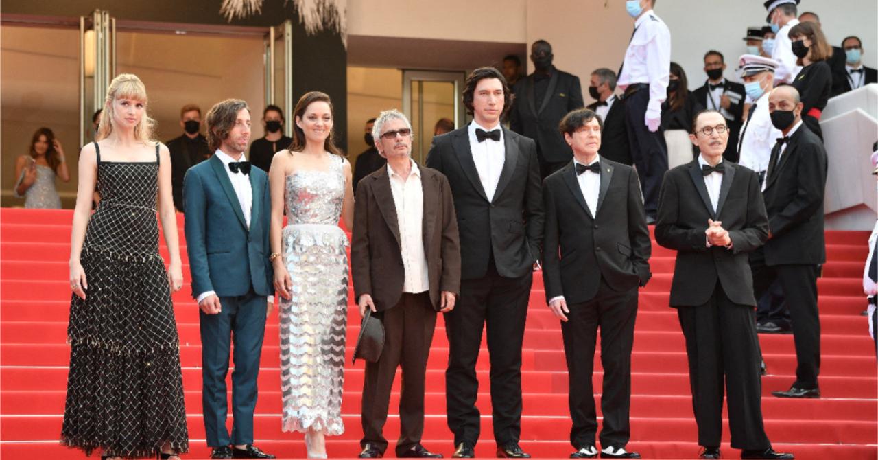 La soirée d'ouverture du festival de Cannes 2021 : L'équipe du film d'ouverture Annette