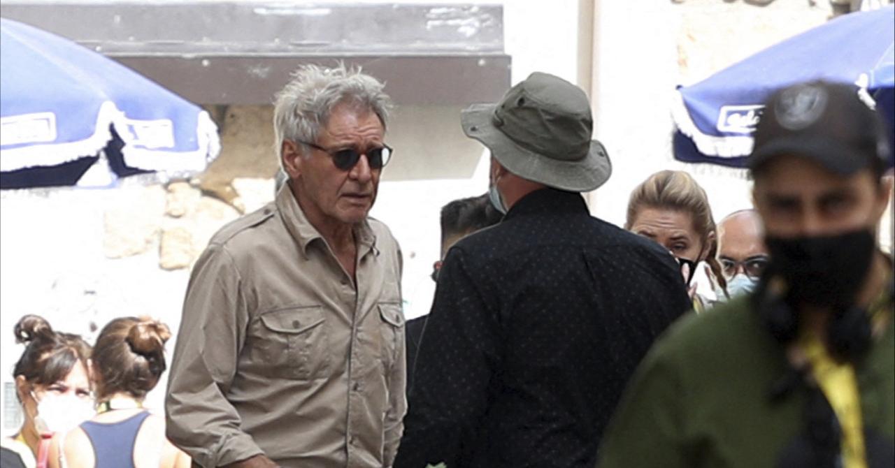 Indiana Jones 5 : Premières photos de tournage avec Mads Mikkelsen et Harrison Ford 