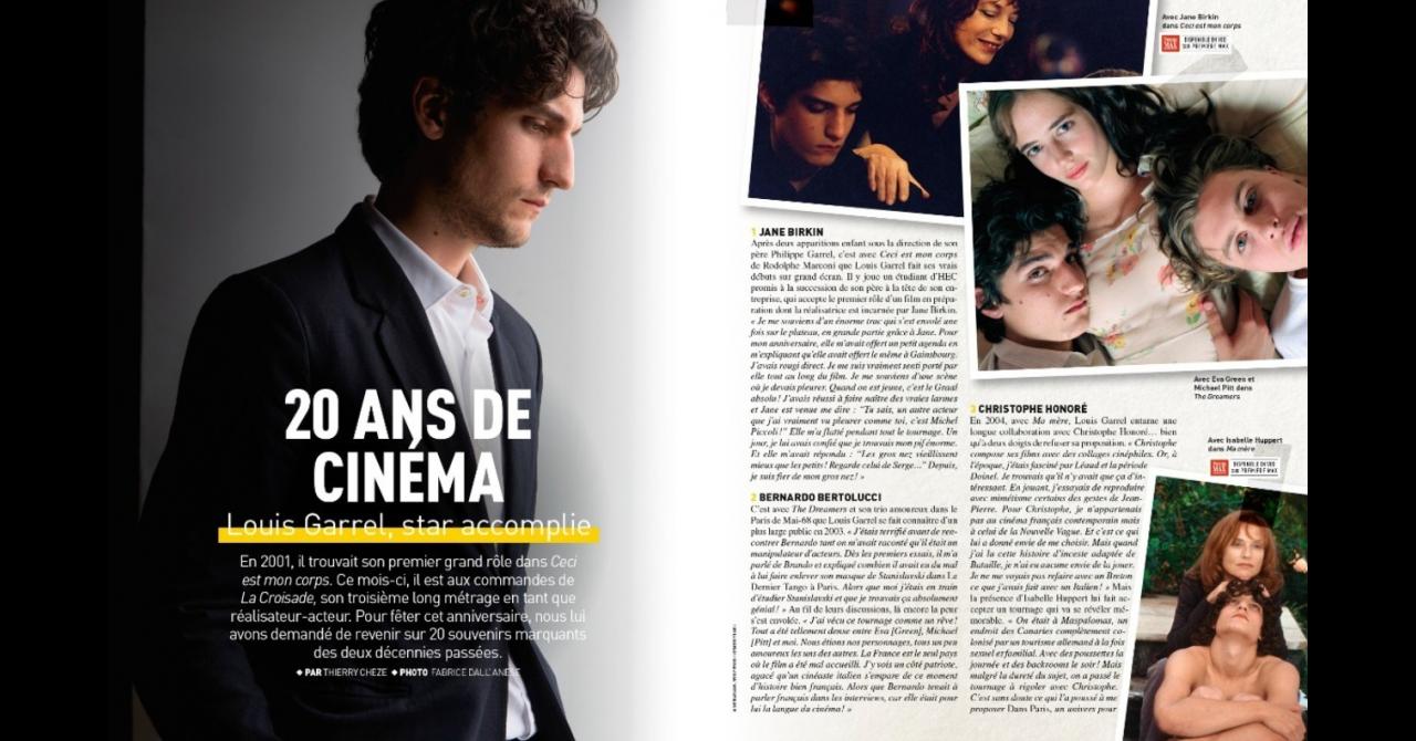 Première n°525 : Rencontre avec Louis Garrel