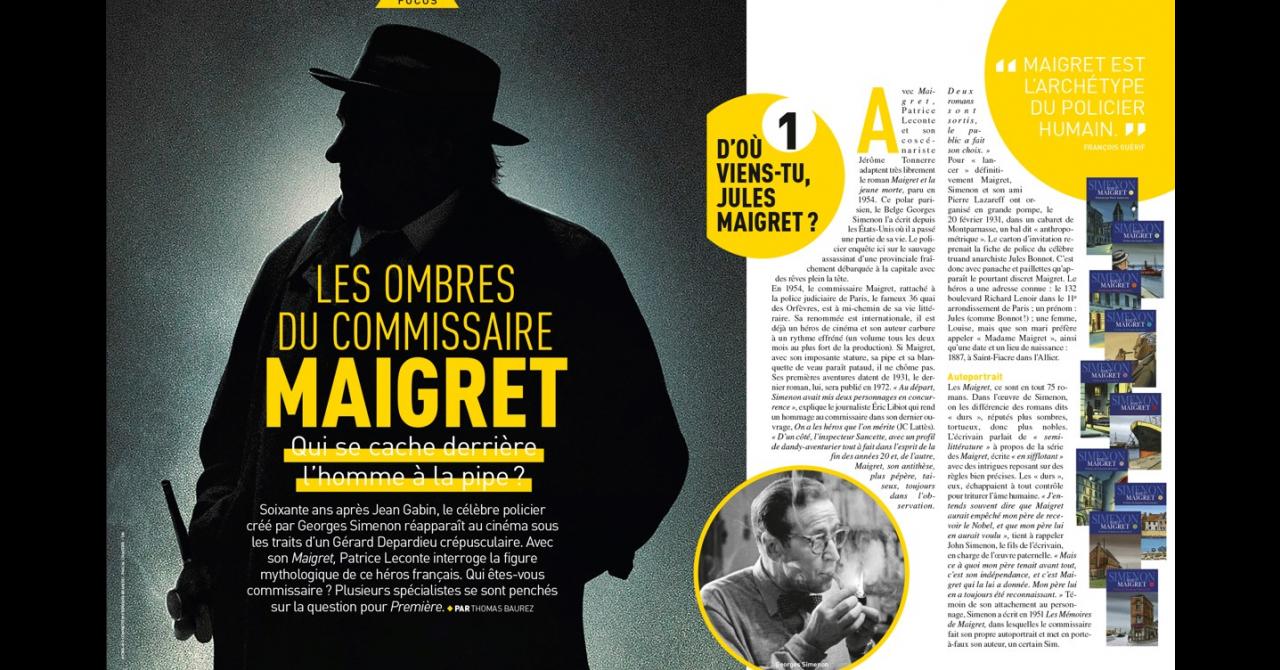 Première n°527 : Focus sur Maigret