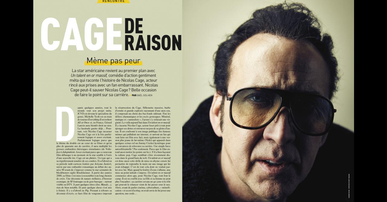 Première n°528 : Rencontre avec Nicolas Cage