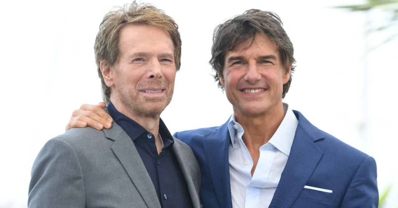 Cannes 2022, jour 2 : Tom Cruise et son producteur Jerry Bruckheimer