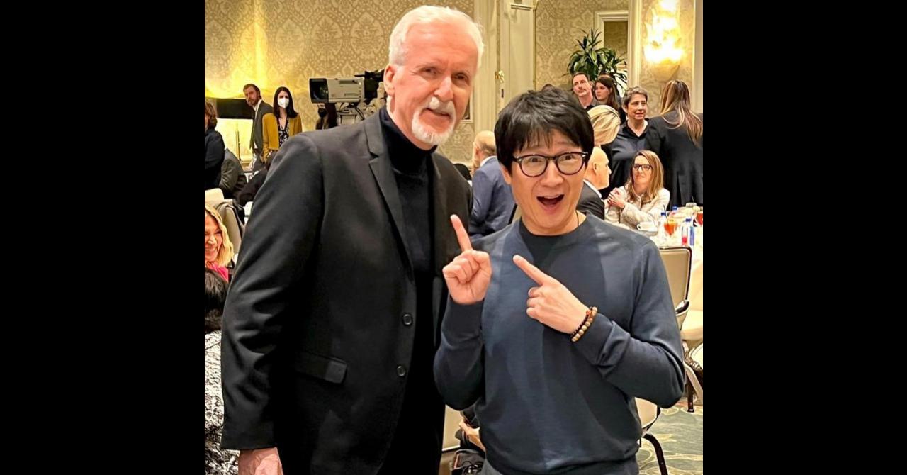 James Cameron et Ke Huy Quan