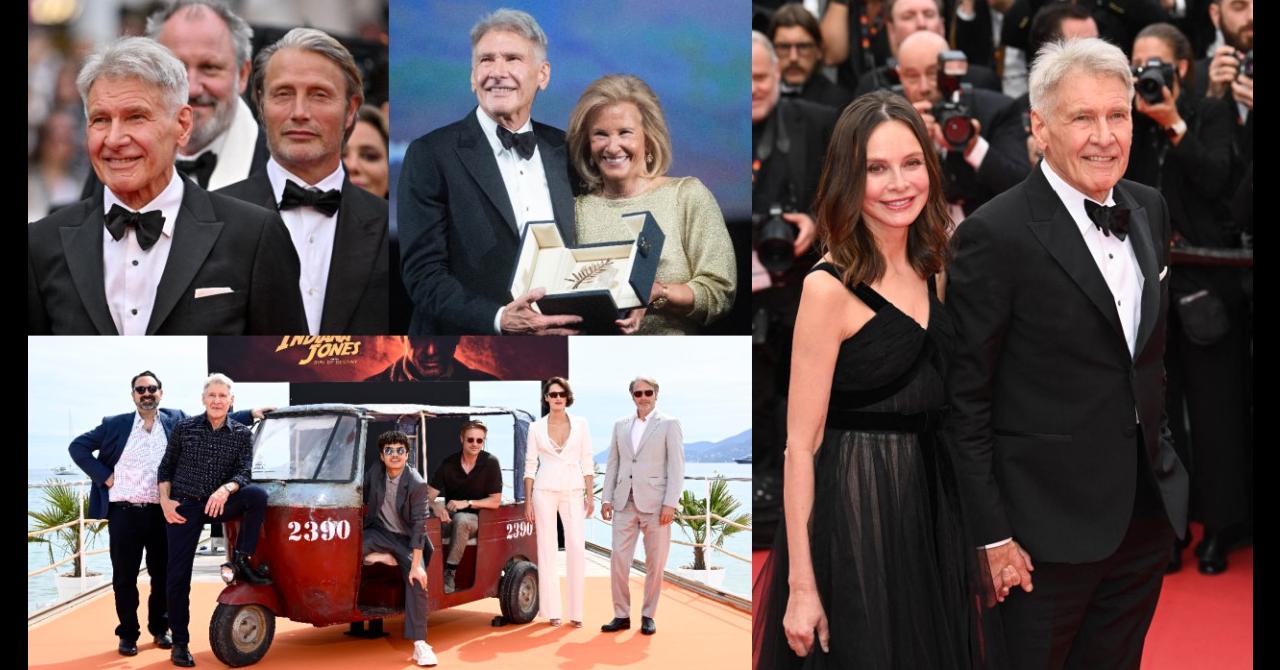 Harrison Ford, star du jour à Cannes