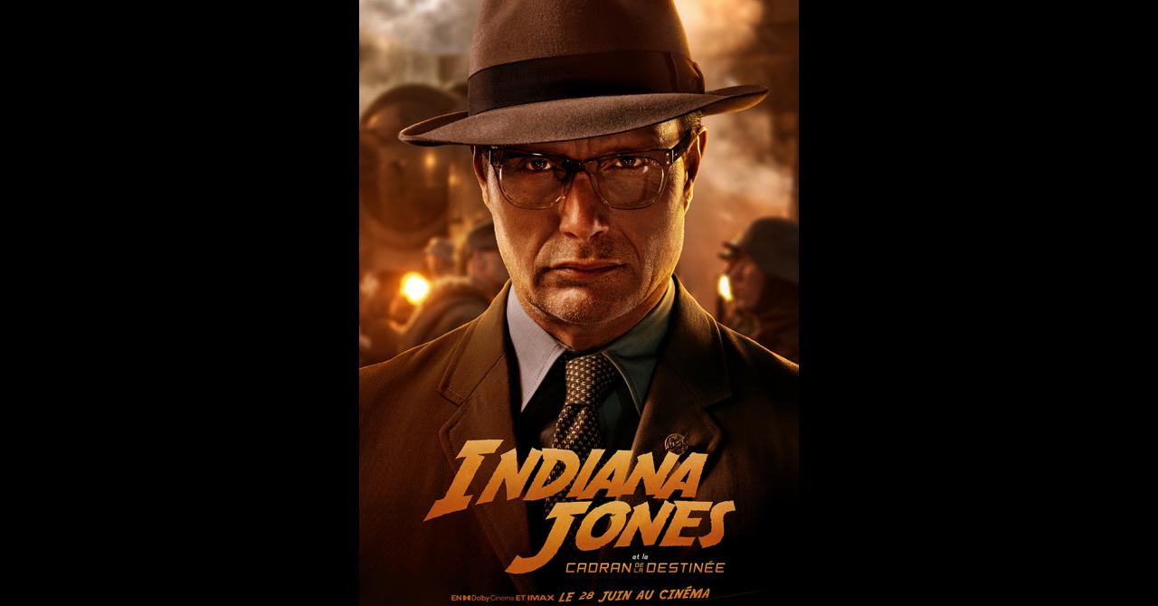 Indiana Jones 5 s'affiche : Jürgen Voller (Mads Mikkelsen)