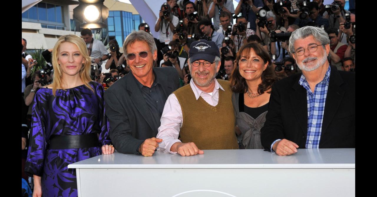 Il y a 15 ans, Harrison Ford était déjà la star de Cannes [photos]
