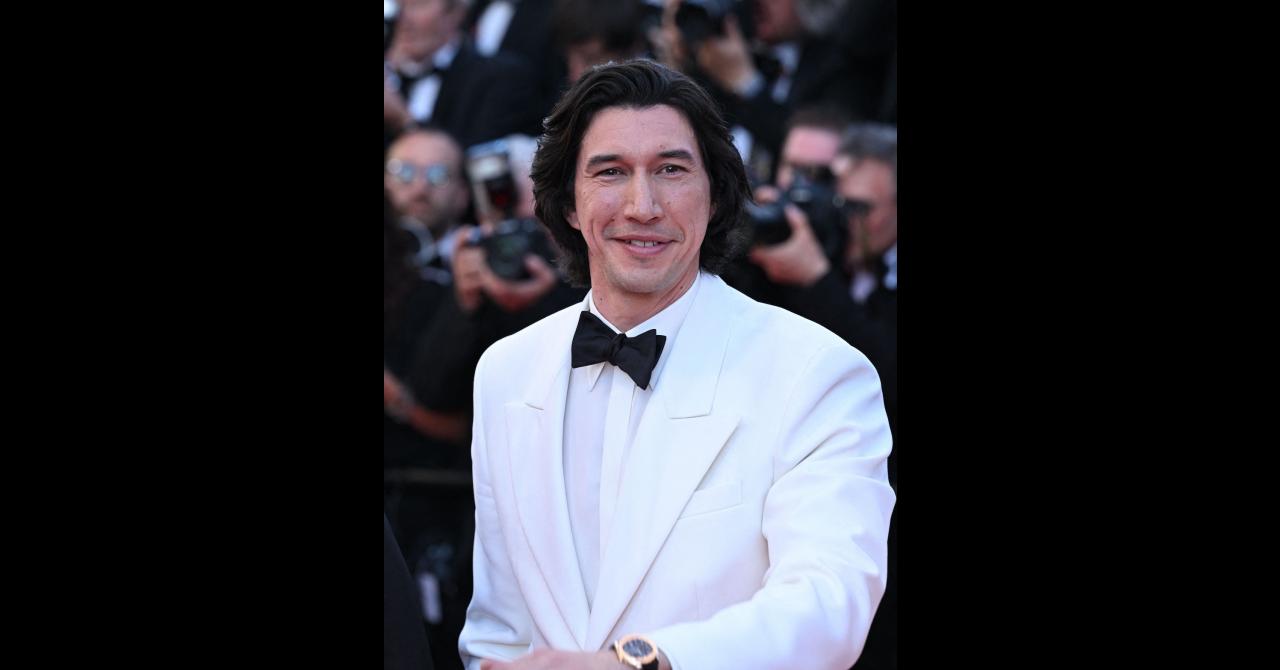 Adam Driver à la montée des marches de Megalopolis