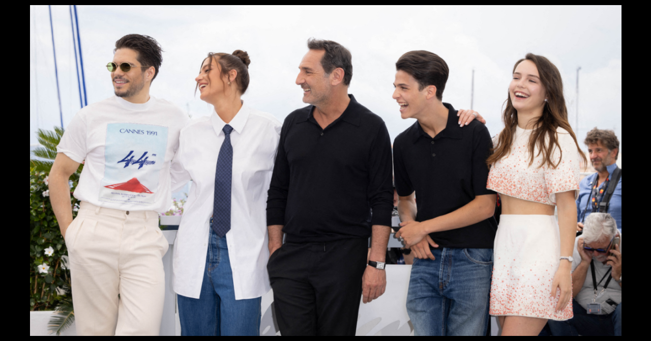 Cannes 2024 : Gilles Lellouche entouré de son équipe