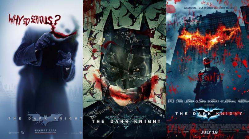 Quand le Joker taguait les posters de The Dark Knight