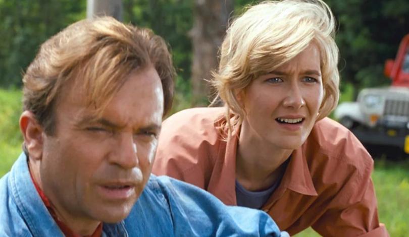 Jurassic Park Alan Grant et Ellie Sattler