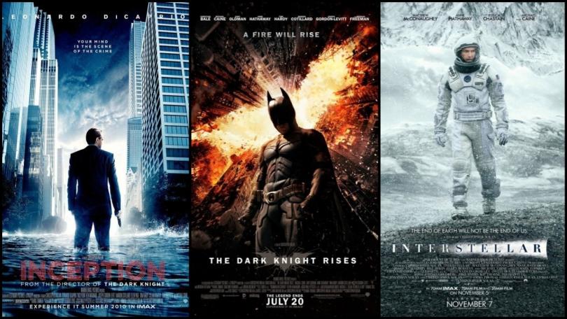 The Dark Knight Rises Inception Interstellar