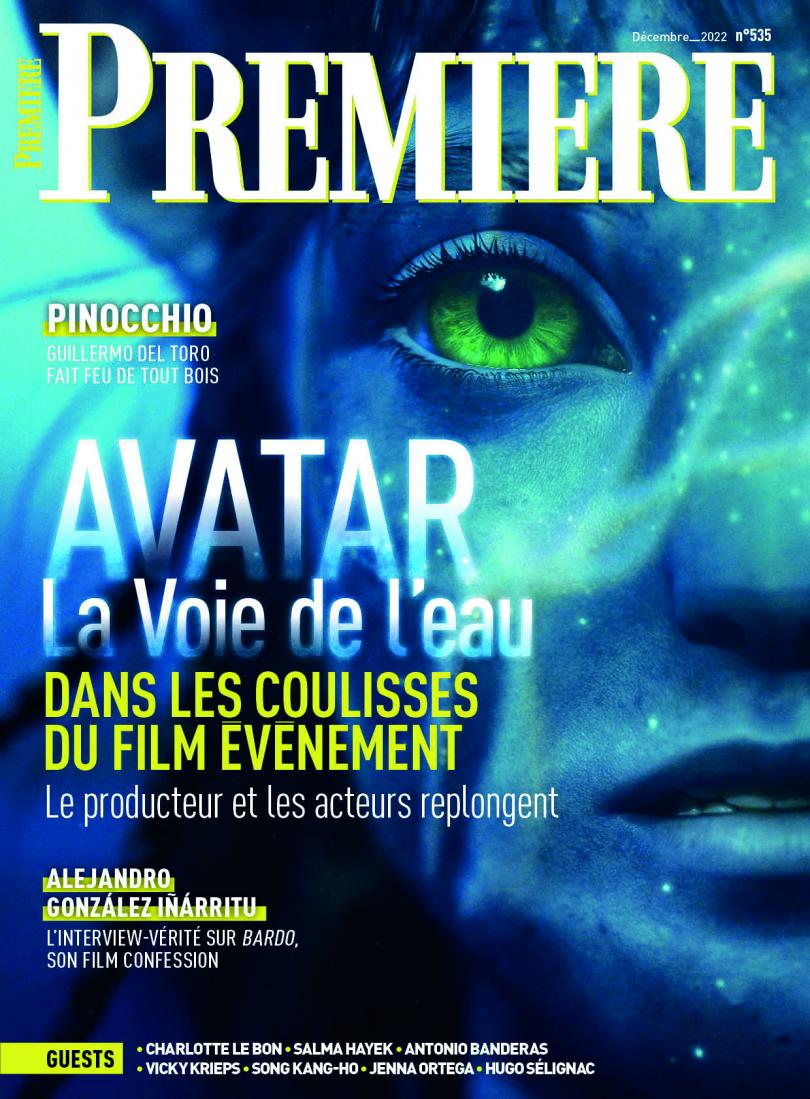 Avatar 2 est en couverture de Première (n°535)