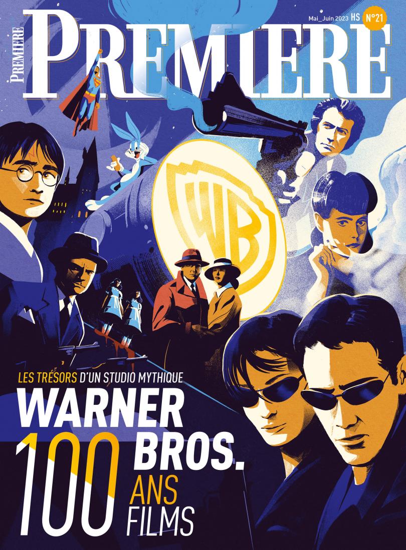 Couverture du hors série de Première n°21 spécial 100 ans de la Warner Bros.