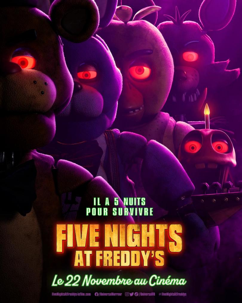 Five Nights at Freddy's affiche
