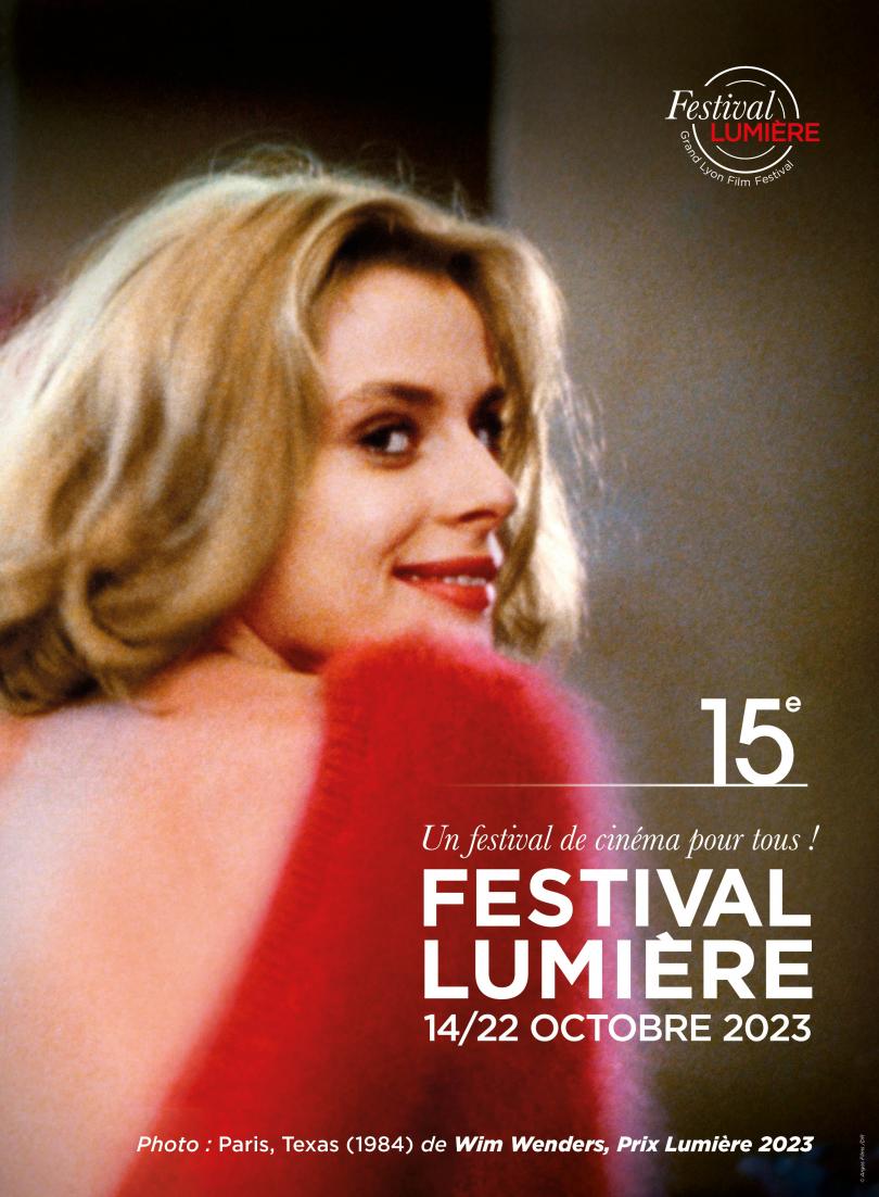 L'affiche du Festival Lumière 2023 rend hommage à Wim Wenders et Paris