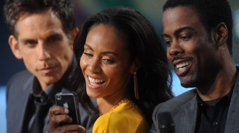 Ben Stiller, Jada Pinkett Smith et Chris Rock au festival de Cannes 2012 pour présenter Madagascar 3