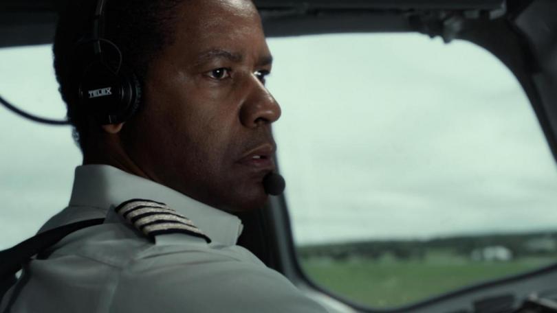 denzel washington flight